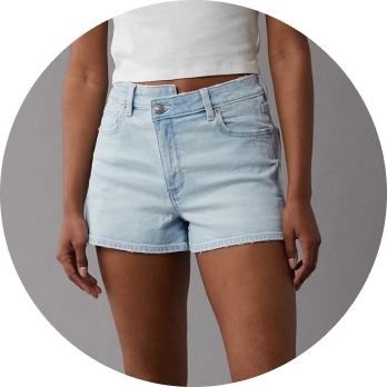 กางเกงขาสั้นทรงมัม